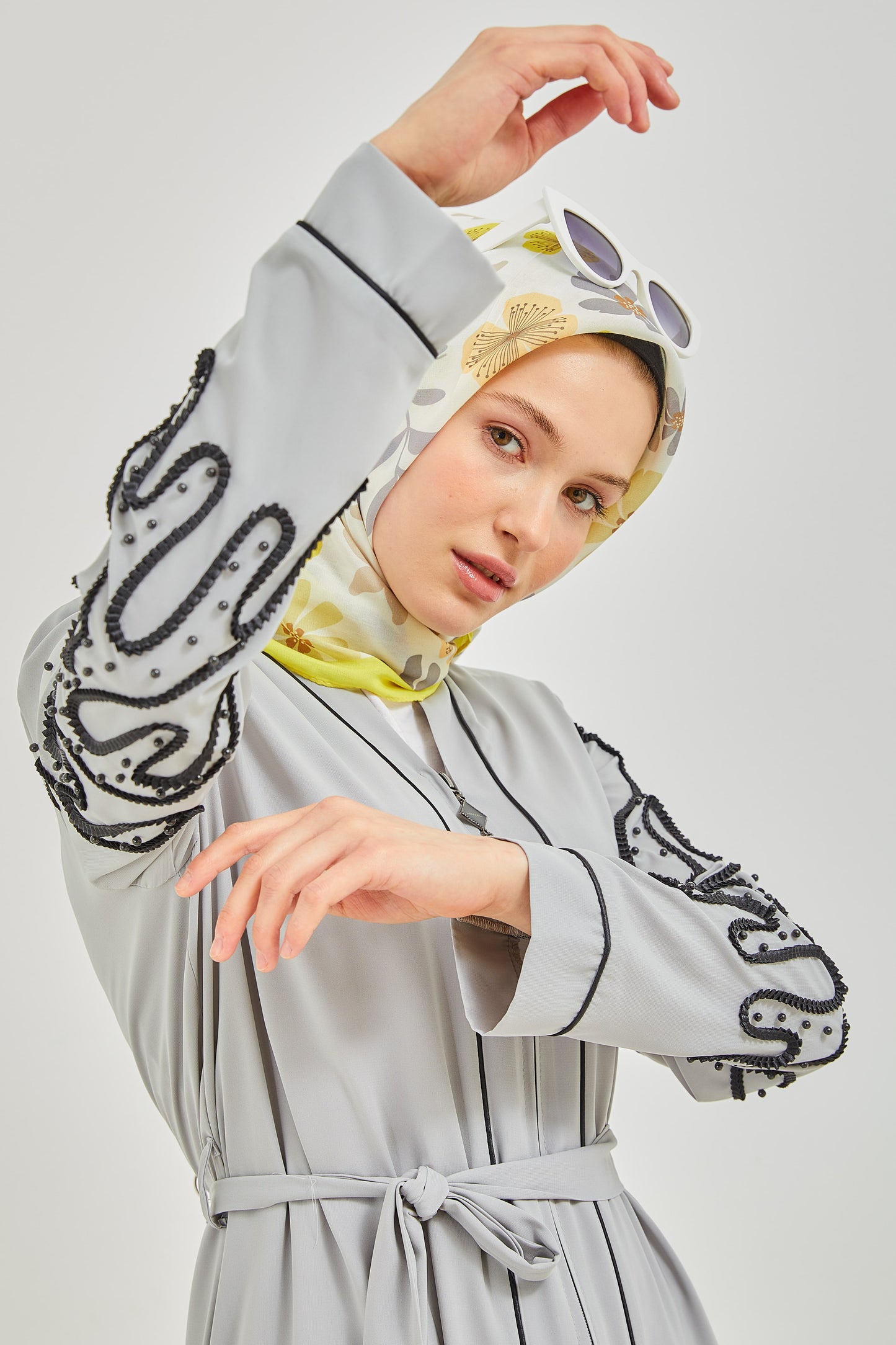 Abaya gris | 2067-6-24
