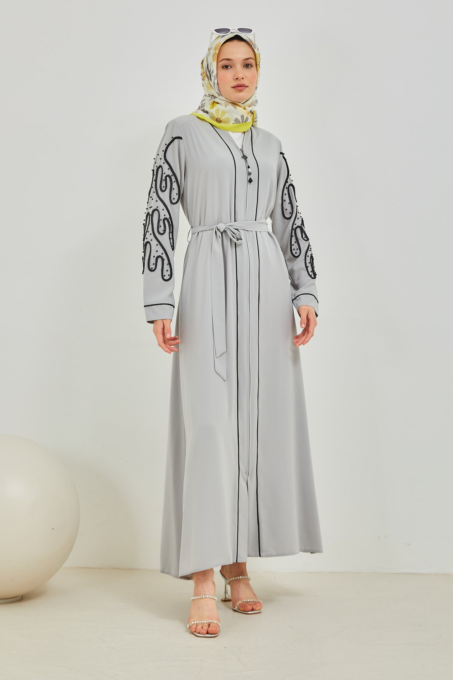 Abaya gris | 2067-6-24