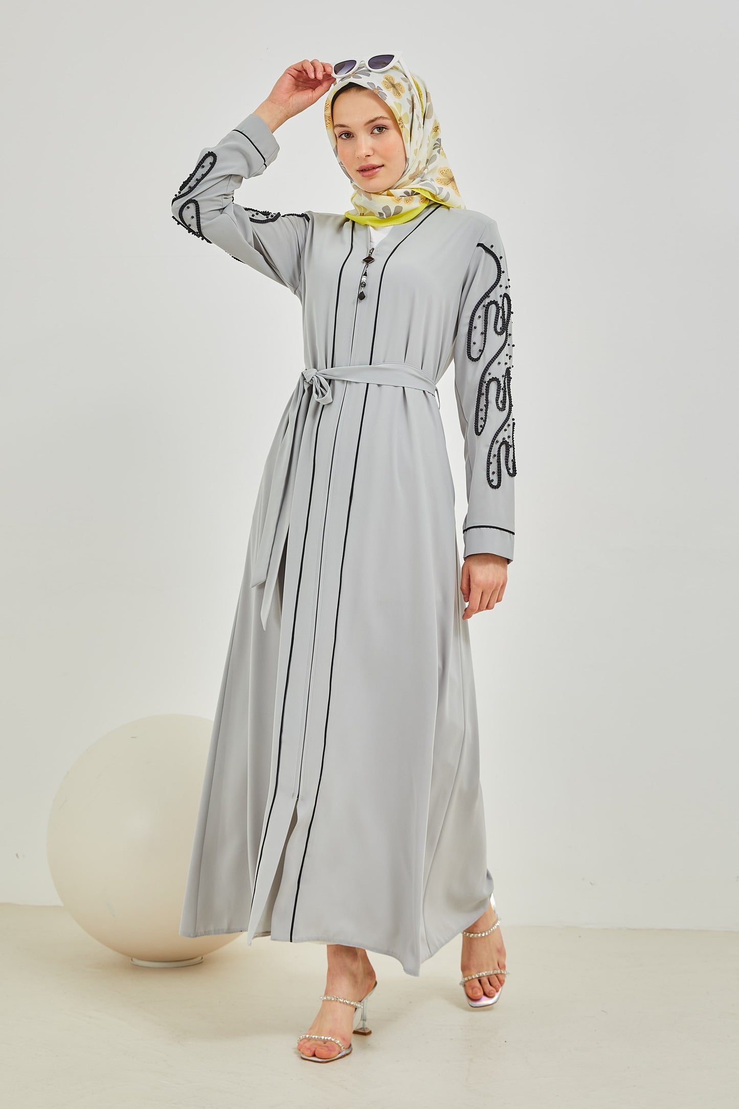 Abaya gris | 2067-6-24