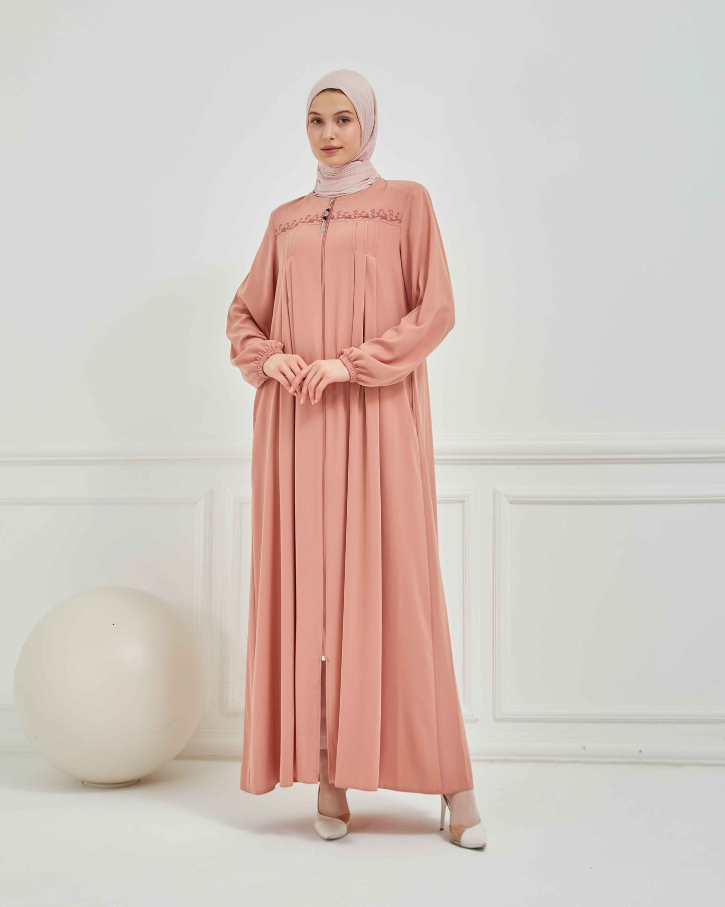 عباية رمادي | 2089-24