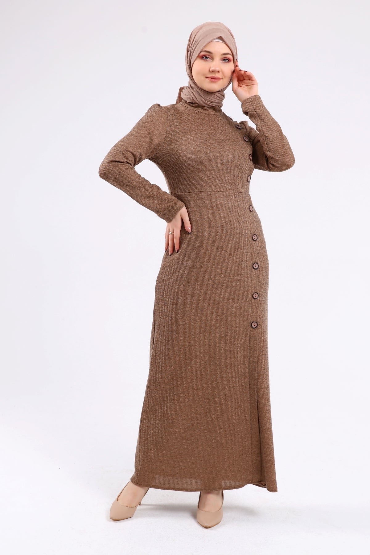Kışlık Elbise Vizon | 302323