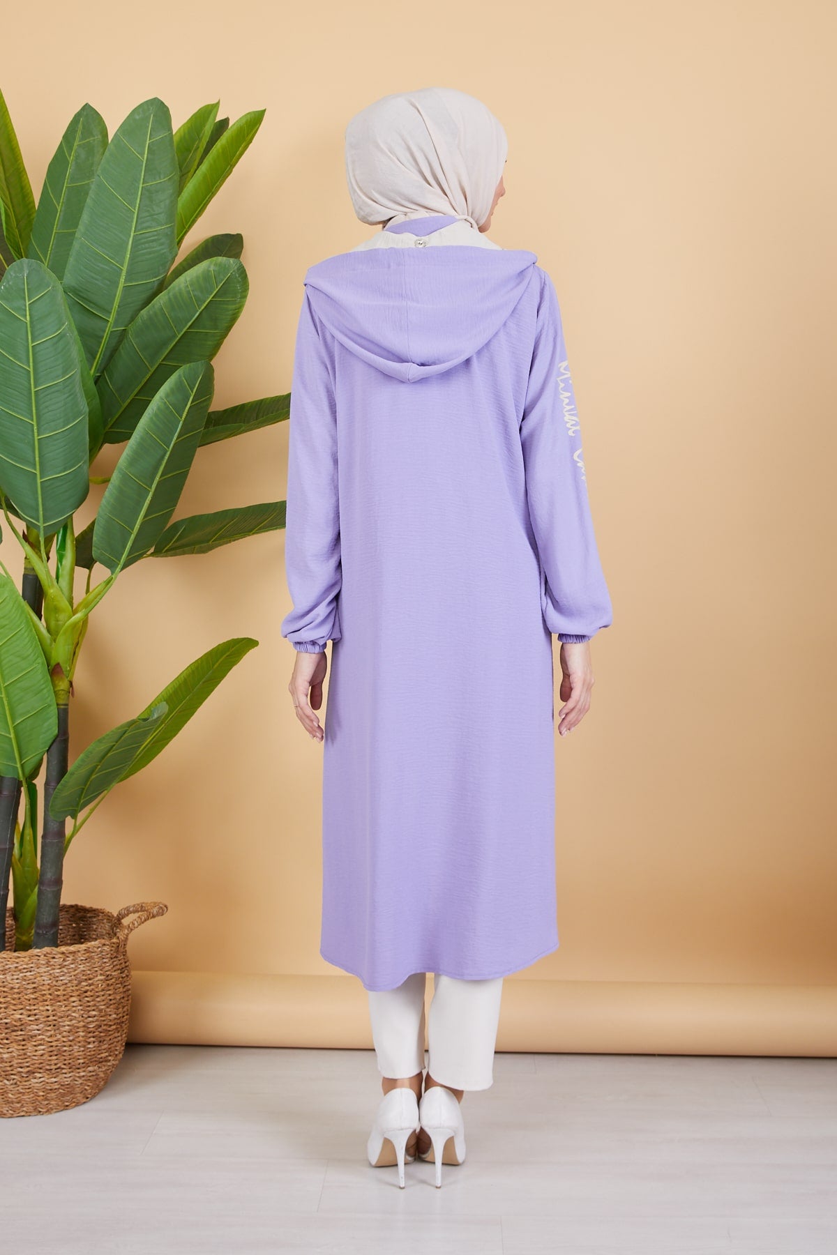 Ayrobin Tesettür Kap Lila | 901039