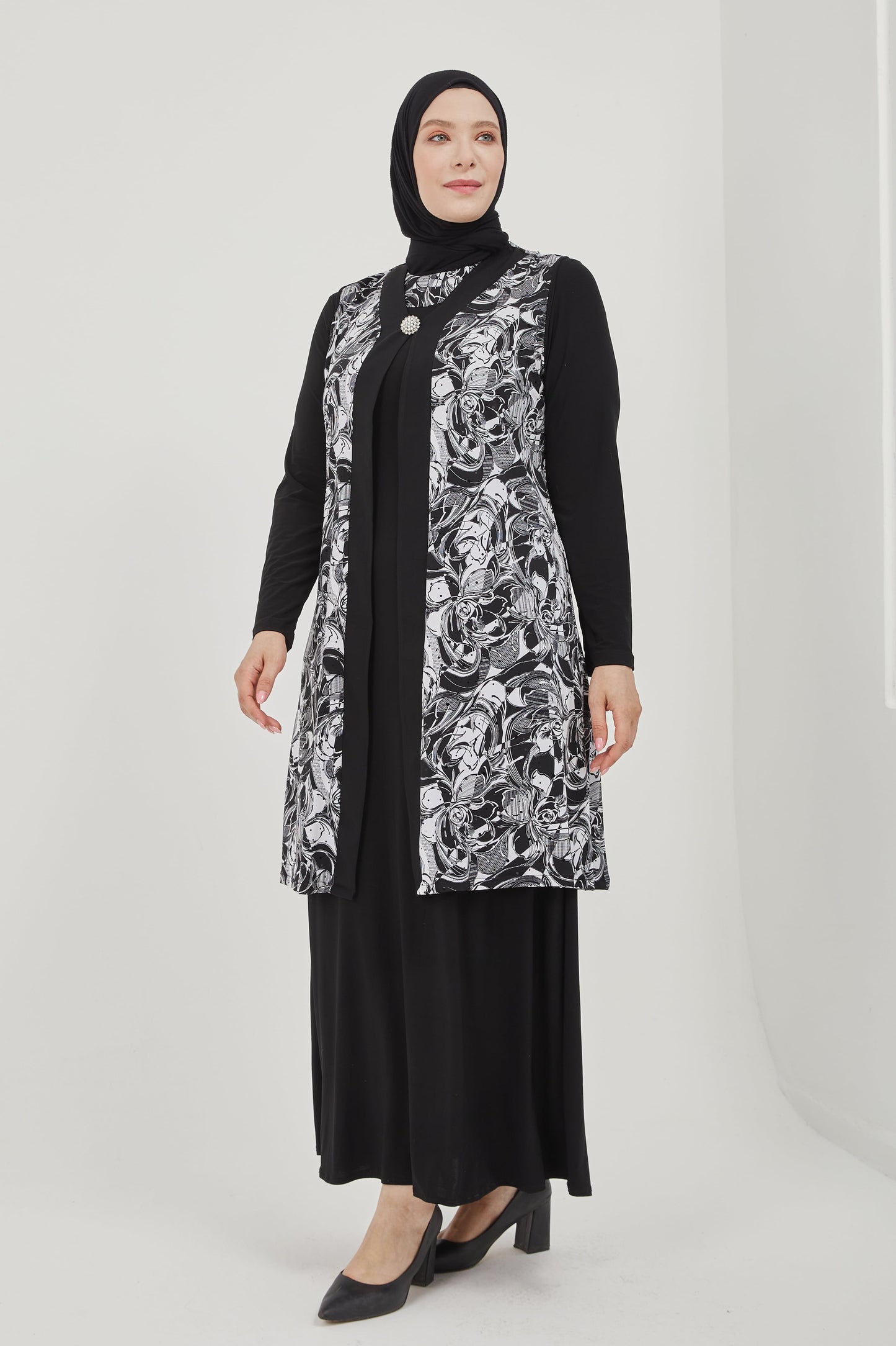 ensemble grande taille NOIR | 8016-DSN 2