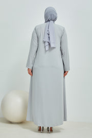 Kaki Abaya Grande Taille de Nouvelle Saison | 2066-3-24