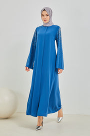 Abaya bleu roi  | 2024-5-6