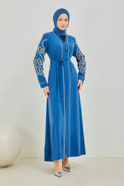Abaya indigo  2067-6-6
