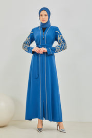 Abaya indigo  2067-6-6