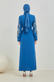 Abaya indigo  2067-6-6