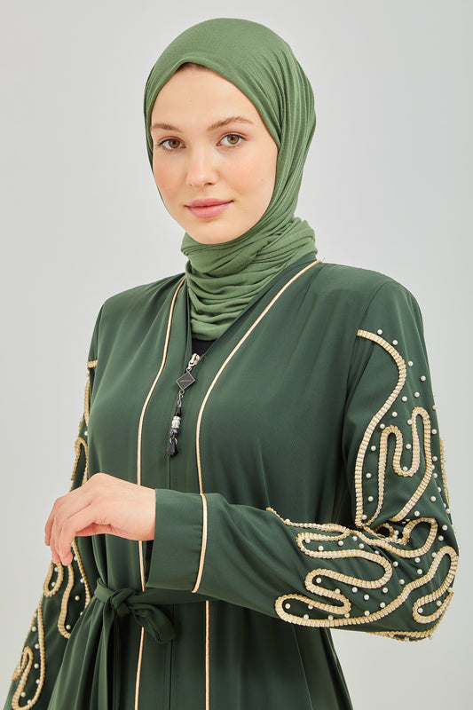 Abaya vert |  2067-6-9