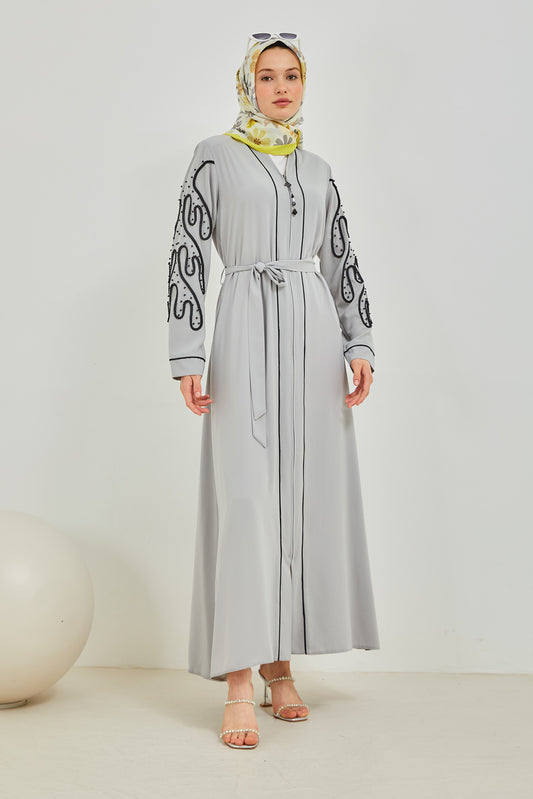 Abaya gris | 2067-6-24