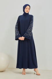 Abaya bleu nuit | 2024-6-5