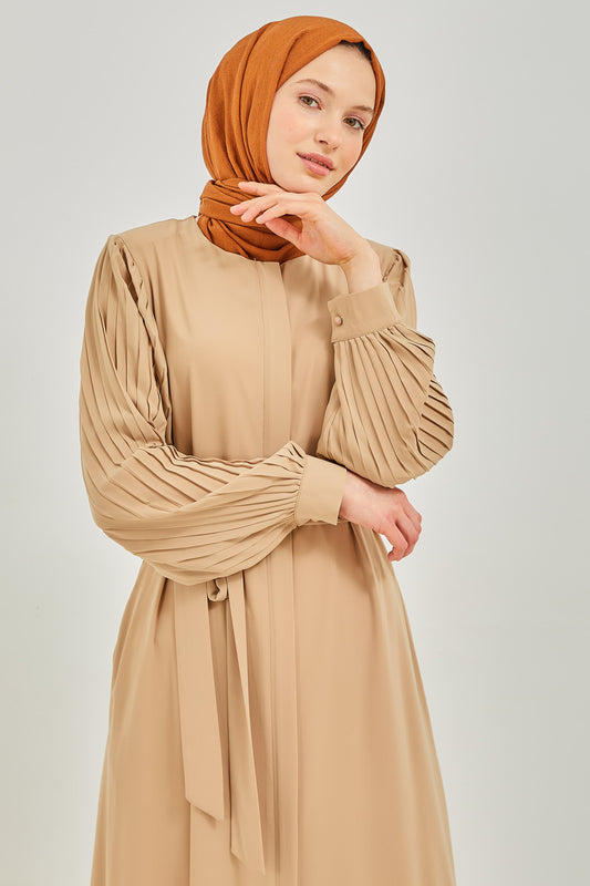 Abaya beige  | 2089-23