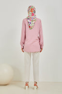 chemise rose | 6003-3