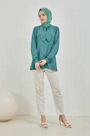 chemise vert eau | 6003-12