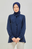 chemise bleut nuit  | 6003-5