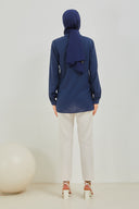 chemise bleut nuit  | 6003-5