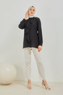 chemise noir | 6002-1