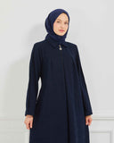 Kışlık Ferace Lacivert | K20975