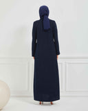 Kışlık Ferace Lacivert | K20975