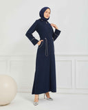 Kışlık Ferace Lacivert | K20985