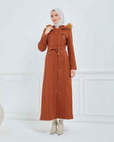 Kapşonlu Kaşe Mont Taba | 1700137