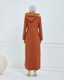 Kapşonlu Kaşe Mont Taba | 1700137