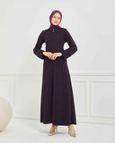 Kışlık Ferace Mürdüm | K20988