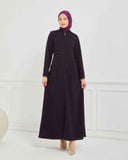 Kışlık Ferace Mürdüm | K20988