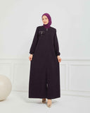 Kışlık Ferace Mürdüm | K20958