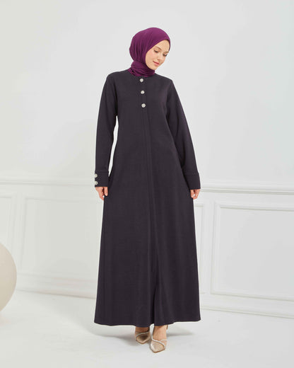 Kışlık Ferace Mürdüm | K207528