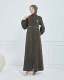 Kışlık Ferace Haki | K20839