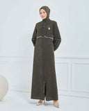 Kışlık Ferace Haki | K20839