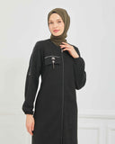 Kışlık Ferace Haki | K20959