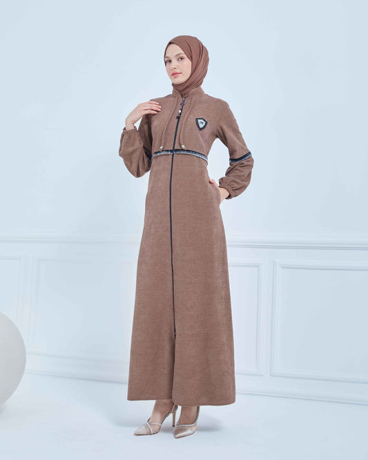 Kışlık Ferace Vizon | K208323