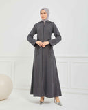 Kışlık Ferace Gri | K209824