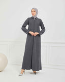 Kışlık Ferace Gri | K209724