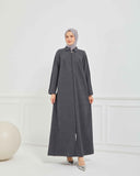 Kışlık Ferace Gri | K209724