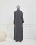 Kışlık Ferace Gri | K209724