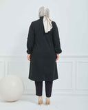 Büyük Beden Kışlık Kap Haki | K90159