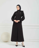 Kışlık Ferace Siyah | K21031