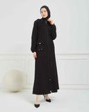 Kışlık Ferace Siyah | K20991