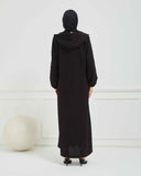 Kışlık Ferace Siyah | K20991