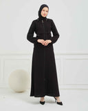 Kışlık Ferace Siyah | K21011