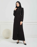 Kışlık Ferace Siyah | K21011