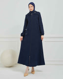 Kışlık Ferace Lacivert | K20995