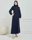 Kışlık Ferace Lacivert | K21035