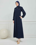 Kışlık Ferace Lacivert | K21035