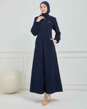 Kışlık Ferace Lacivert | K21035