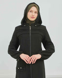 Kışlık Ferace Haki | K20999