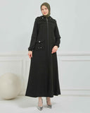 Kışlık Ferace Haki | K20999